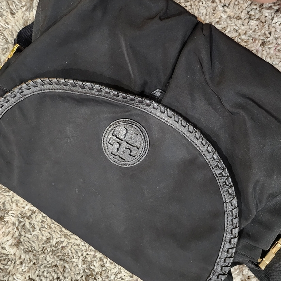 Tory Burch Nylon Black Crossbody Messenger Shoulder Diaper Bag - Picture 8 of 8